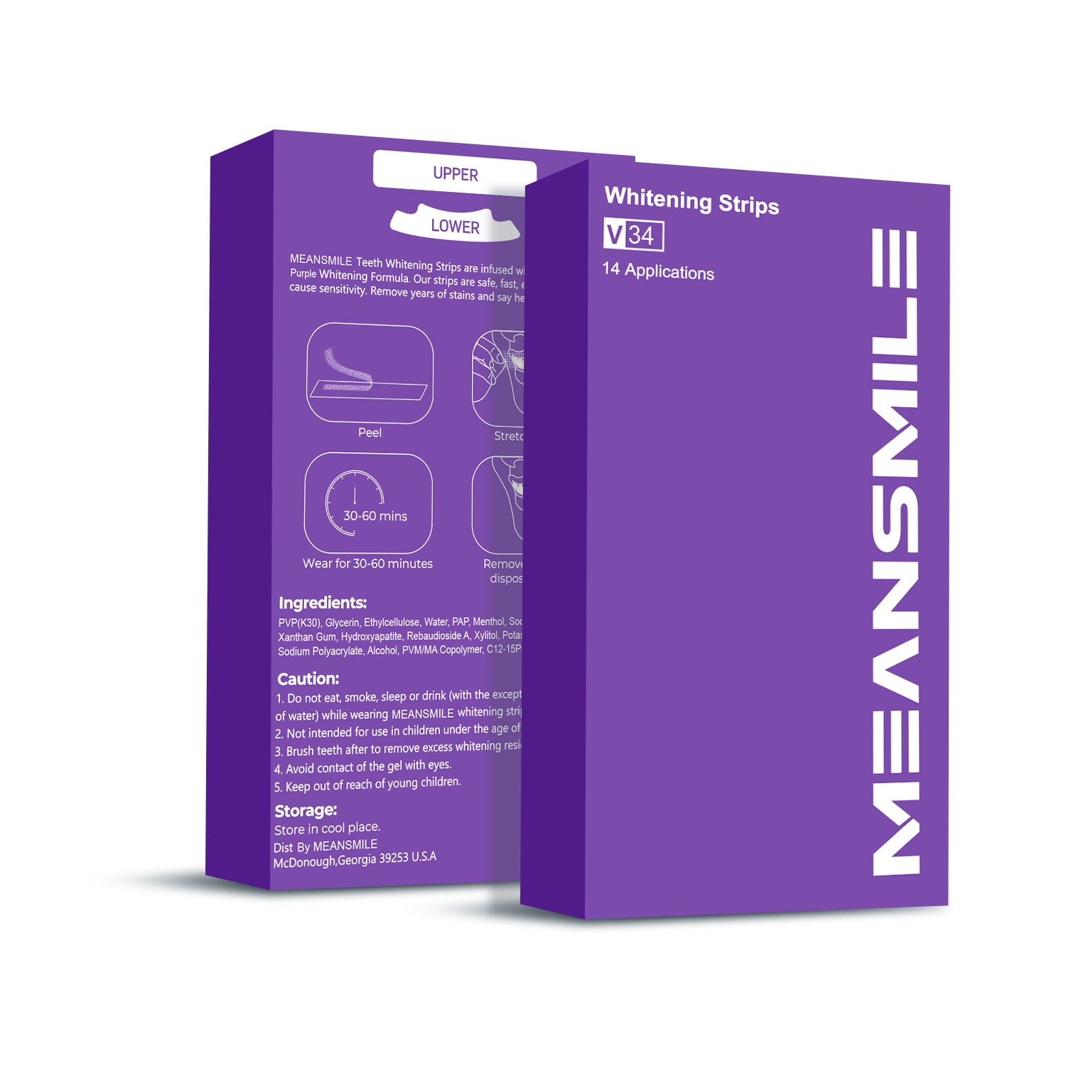 Tiras blanqueadoras - 14 aplicaciones